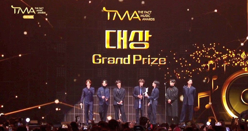 BTS gana 7 premios en the fact music awards 2022 1